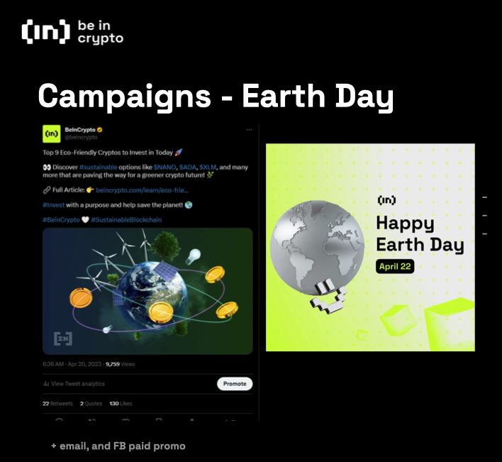 Earth Day campaign