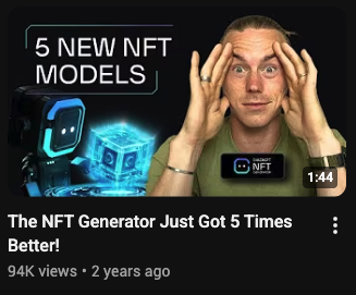 The NFT Generator Just Got 5 Times Better! — 94K views
