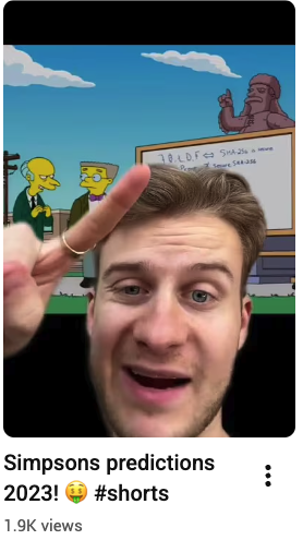 Simpsons predictions Short