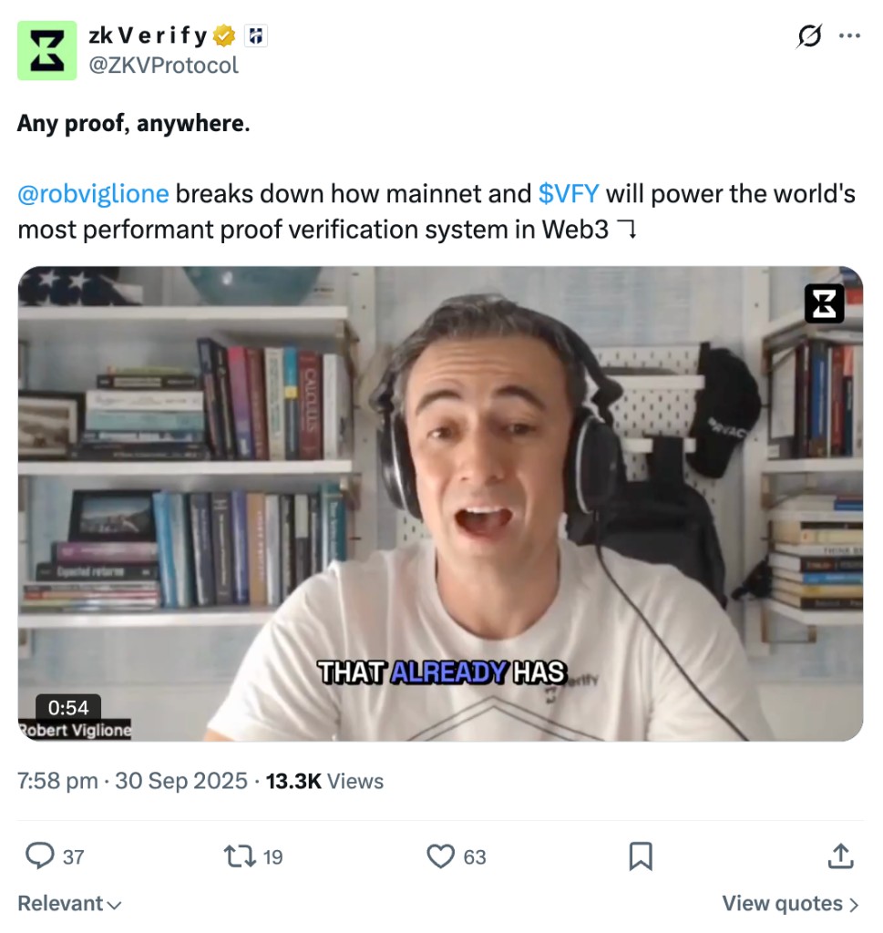 Any proof anywhere founder mainnet clip