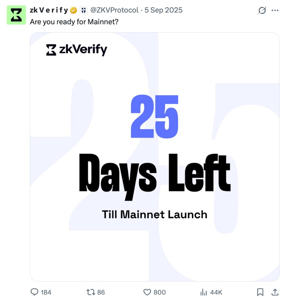 Are you ready for Mainnet countdown post