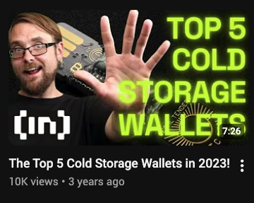 The Top 5 Cold Storage Wallets in 2023